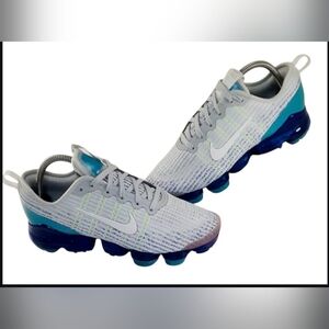Nike Air VaporMax Flyknit 3 Oracle Aqua (GS)-BQ5238-008-SIZE 7y/ Women's Sz. 8.5
